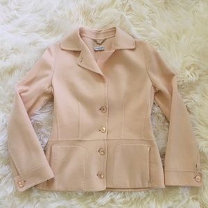 Agnona cashmere wool blend jacket cardigan